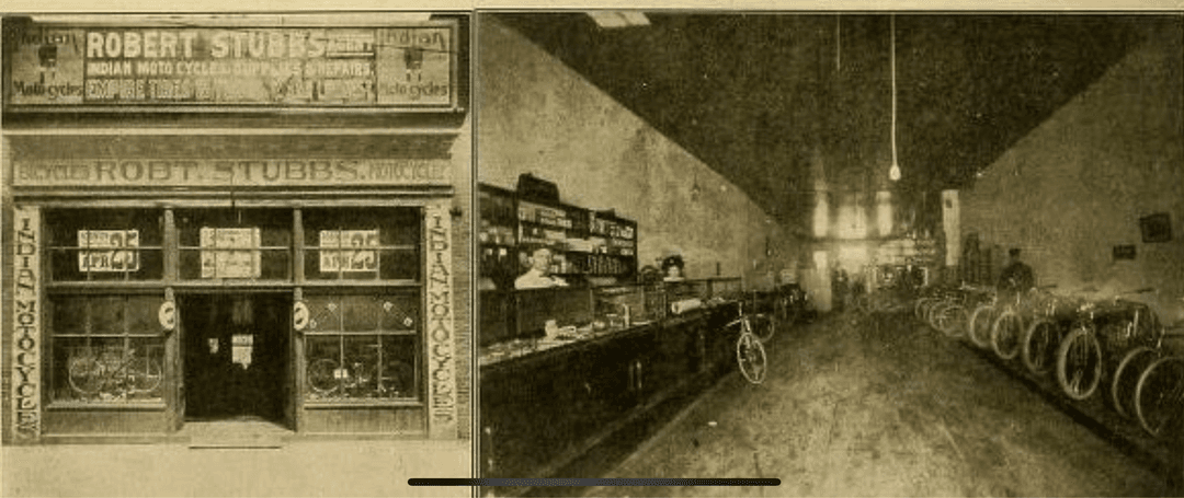 Inside Robert Stubbs's Indian motorcycle dealership